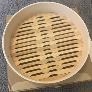 Our Place - Round Bamboo Steamer Basket